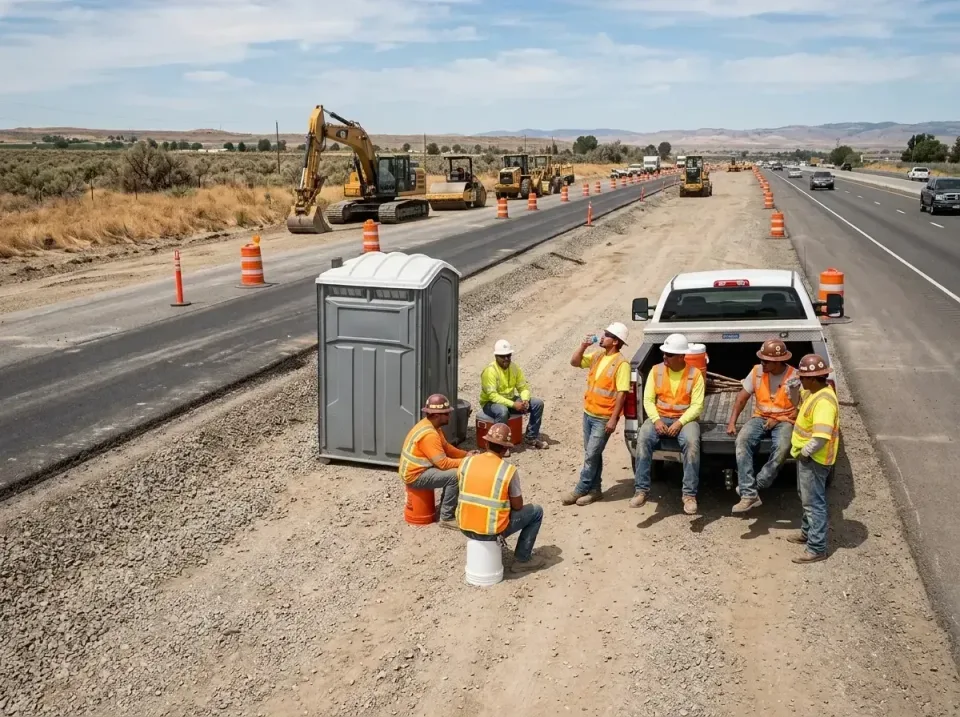 highway-road-construction-crew-007 — frequently asked questions, Porta Potty and Restroom Rentals in Winfield, KS
